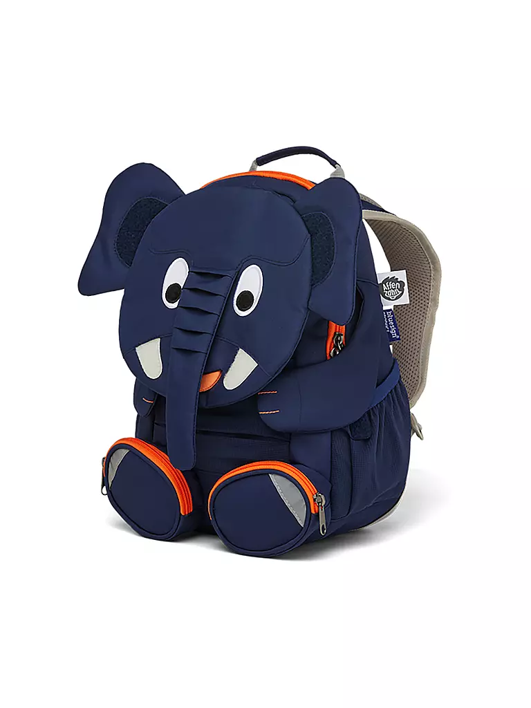 Affenzahn Kinder Rucksack Gro E Freunde Elefant Dunkelblau